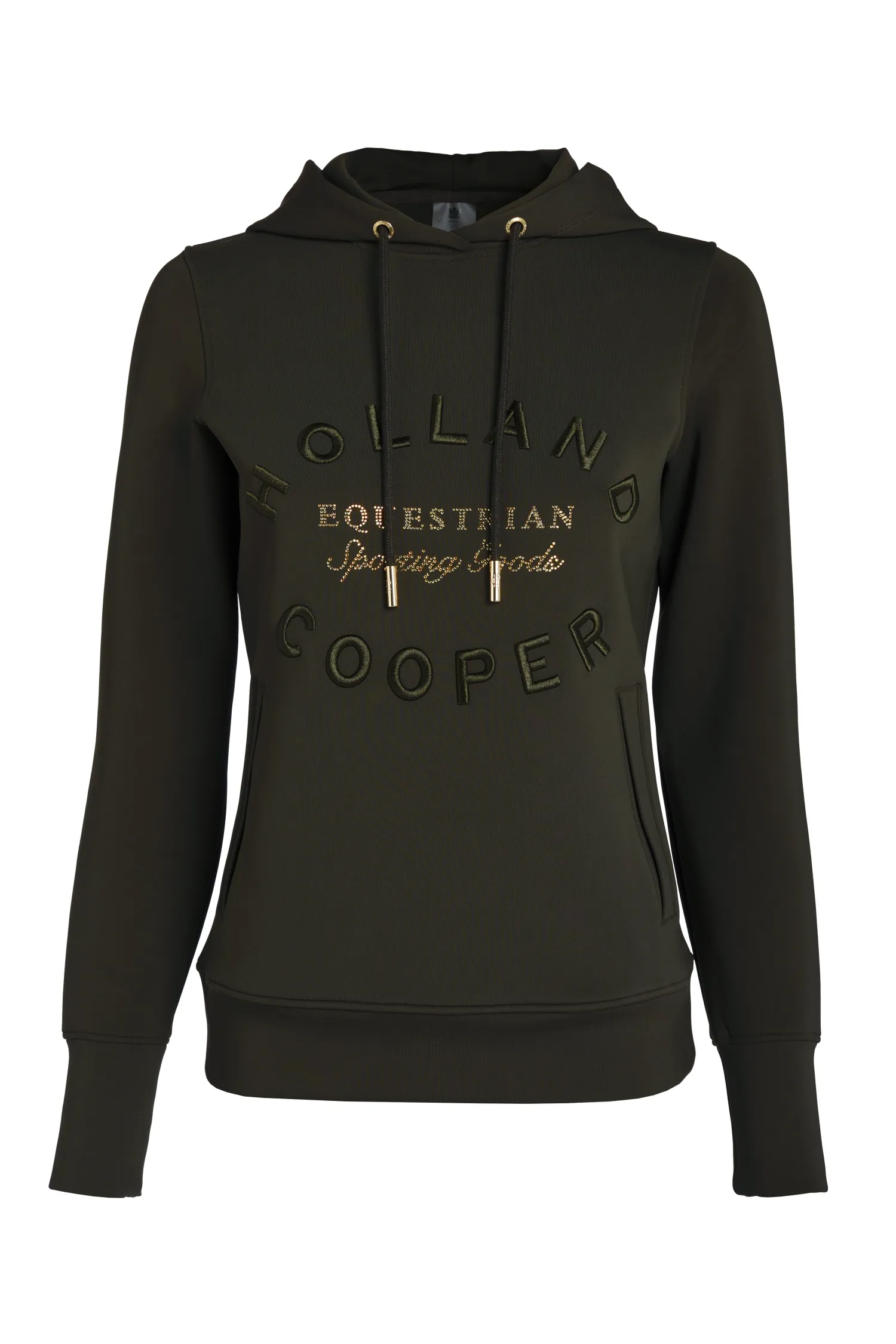 Outlet Crystal Hoodie (Heritage Khaki) Hoodies & Sweatshirts