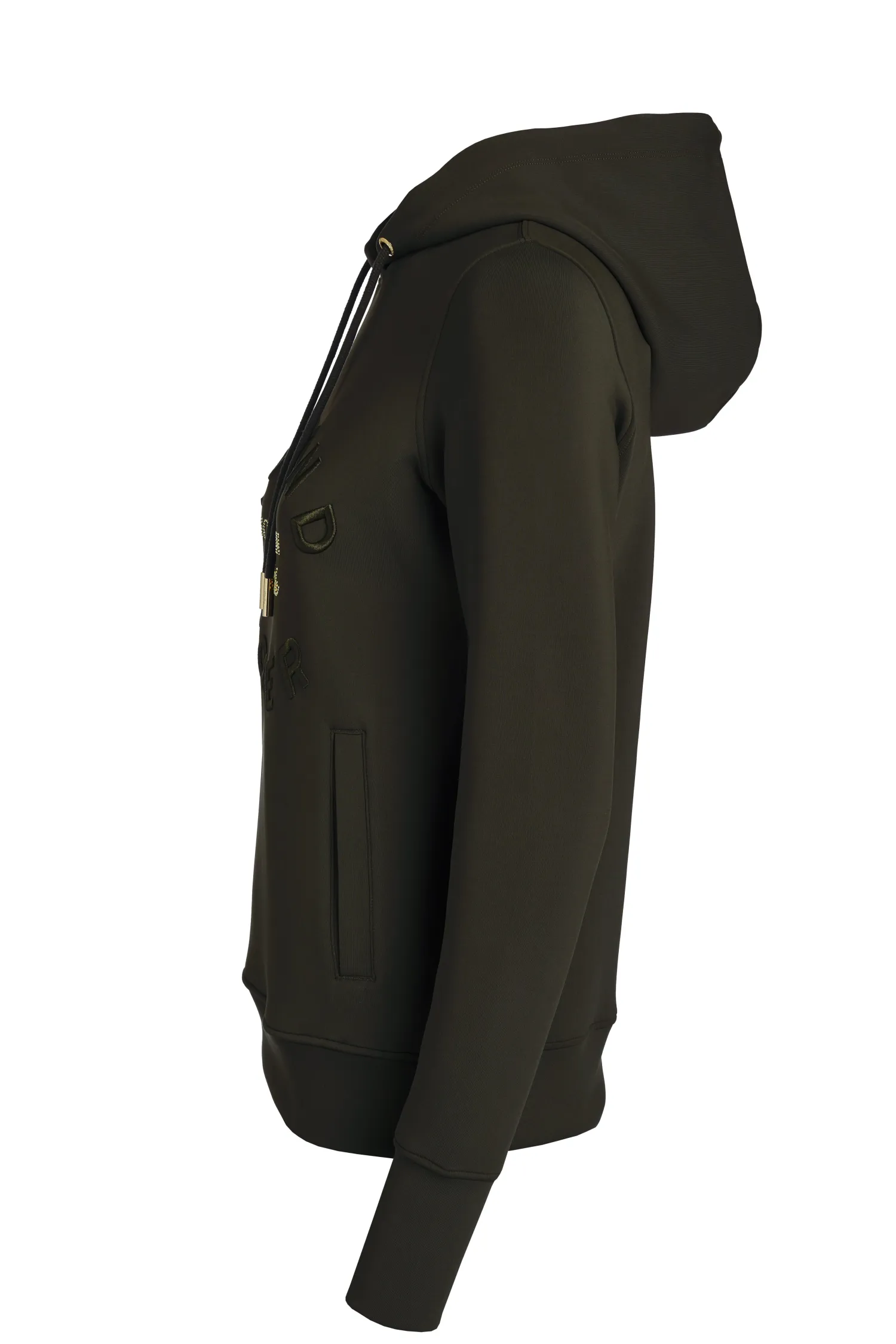 Outlet Crystal Hoodie (Heritage Khaki) Hoodies & Sweatshirts
