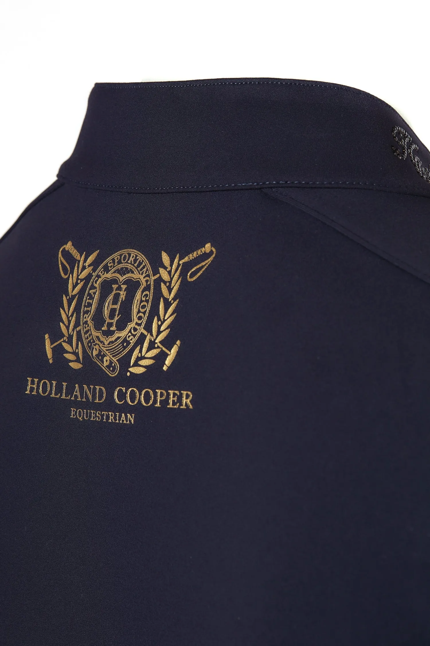 Clearance Crystal Zip Jacket (Ink Navy) Jackets