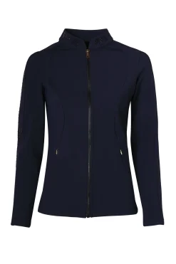 Clearance Crystal Zip Jacket (Ink Navy) Jackets