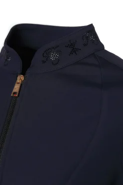Clearance Crystal Zip Jacket (Ink Navy) Jackets