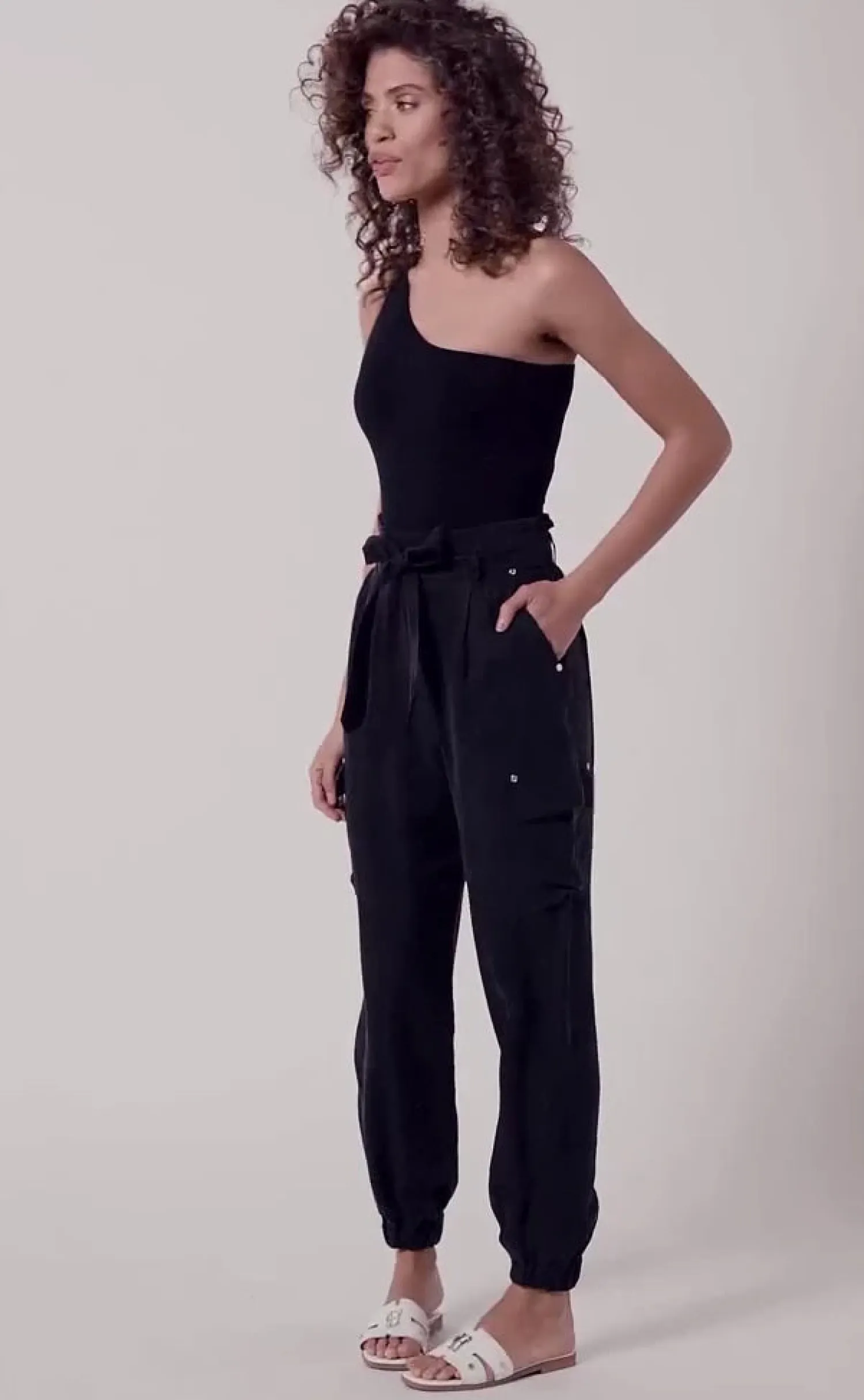 Outlet Cupro Cargo Pant Women Trousers