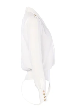 Online Cupro Shirt Bodysuit Women Bodysuits|Shirts & Blouses