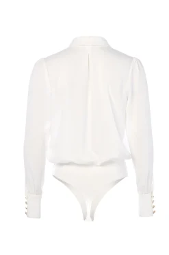 Online Cupro Shirt Bodysuit Women Bodysuits|Shirts & Blouses