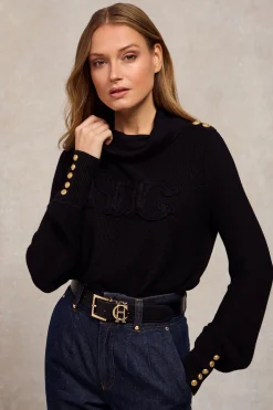 Online Daisy Roll Neck Knit Women Knitwear