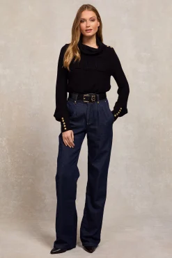 Online Daisy Roll Neck Knit Women Knitwear