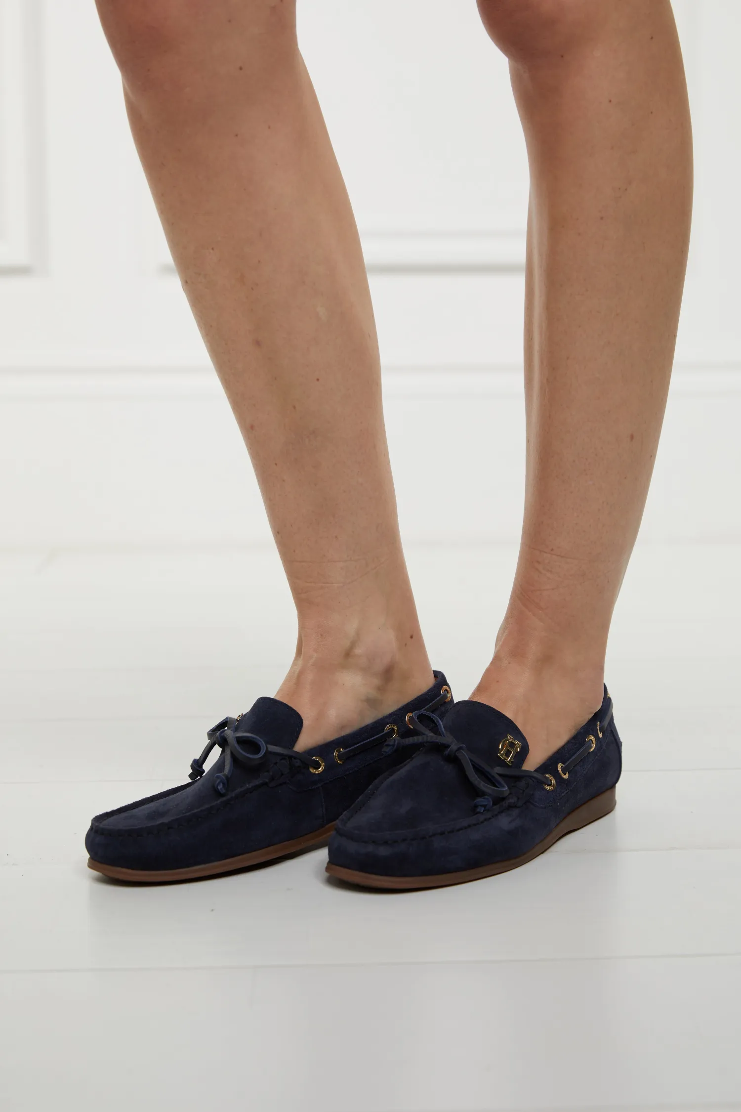Outlet Deck Shoe (Ink Navy) Women Loafers