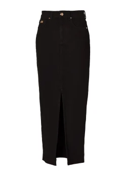 Hot Denim Maxi Skirt Women Skirts
