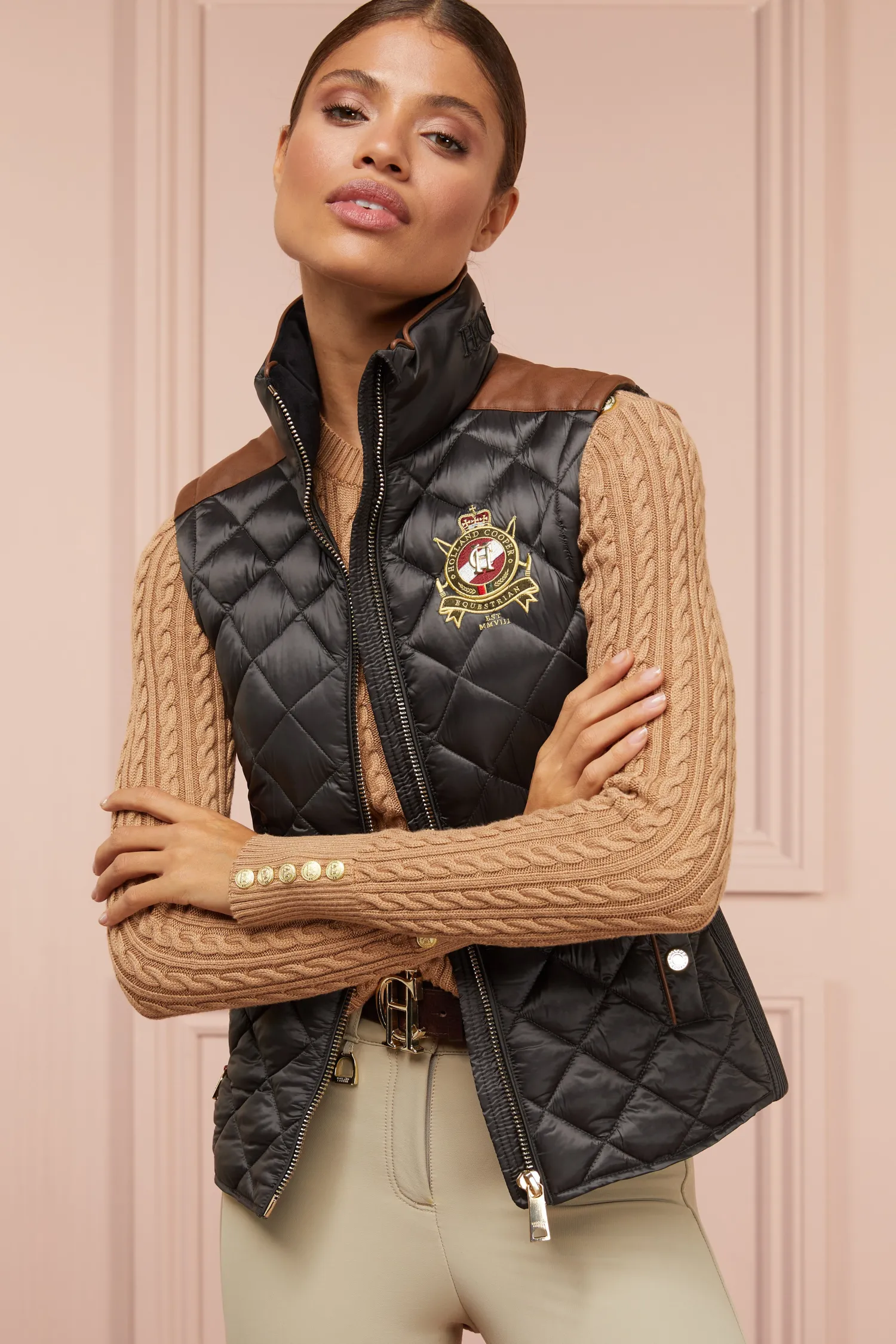 Best Diamond Quilt Classic Gilet Women Gilets|Gilets