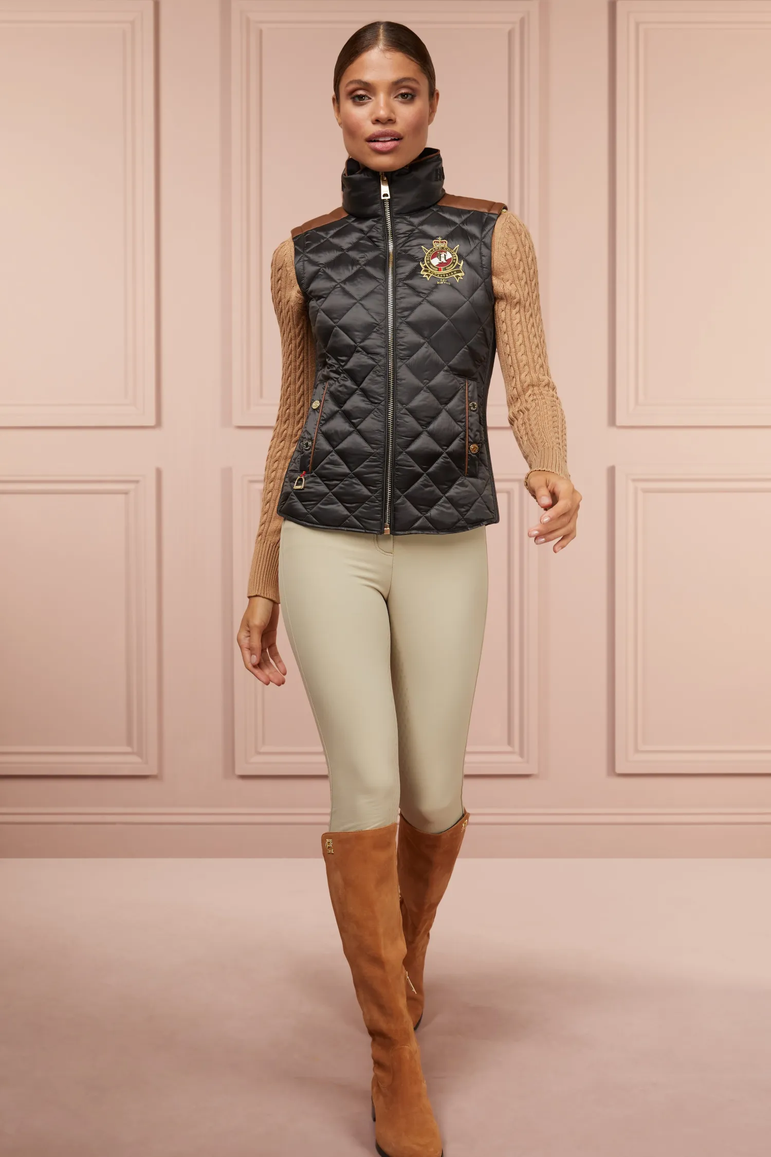 Best Diamond Quilt Classic Gilet Women Gilets|Gilets