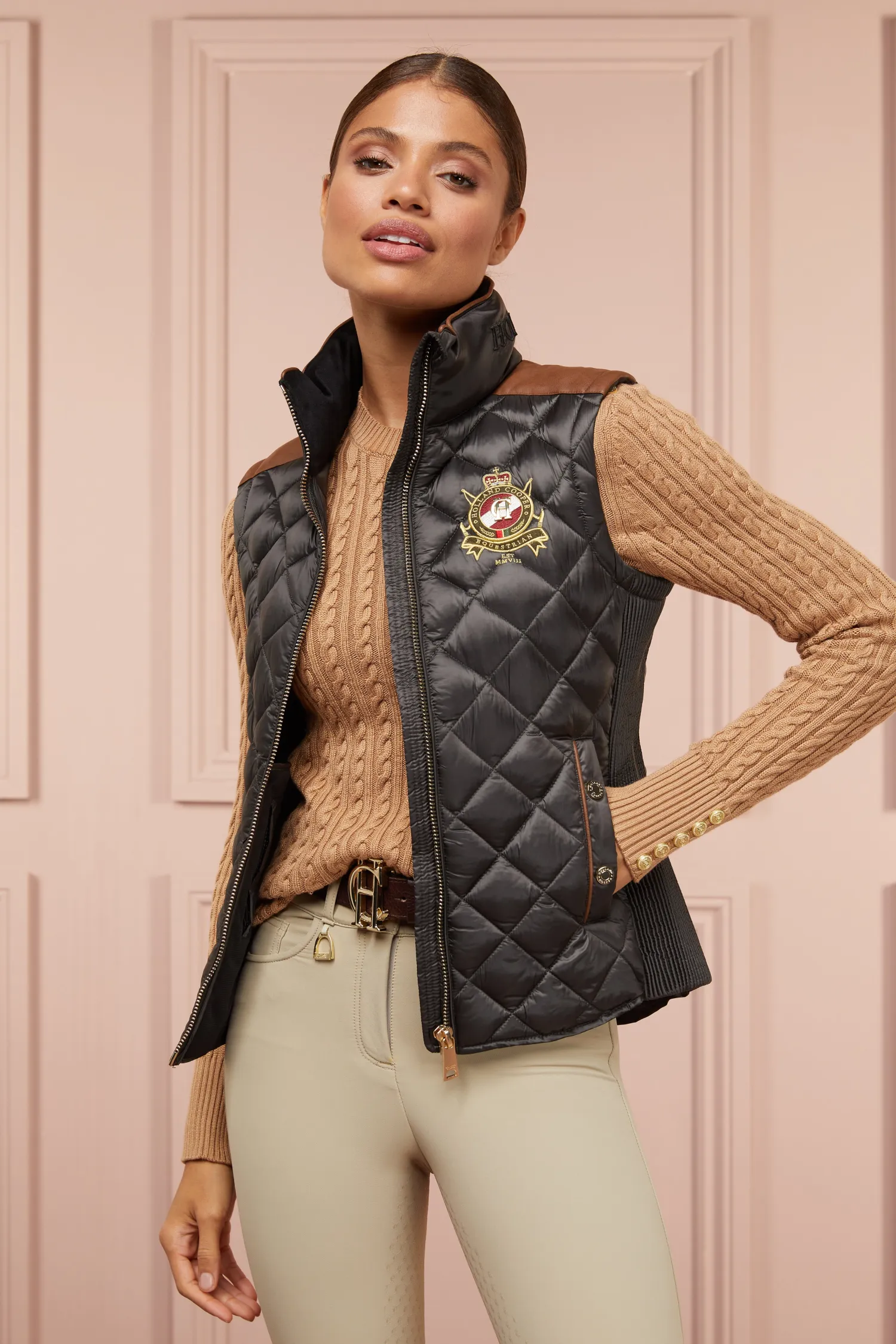 Best Diamond Quilt Classic Gilet Women Gilets|Gilets
