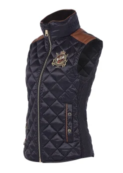 Sale Diamond Quilt Classic Gilet (Ink Navy) Women Gilets|Gilets