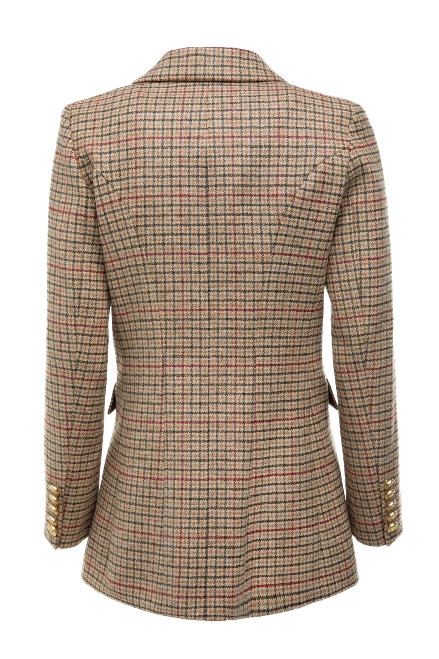Clearance Double Breasted Blazer (Charlton Tweed) Women Blazers|Tailoring