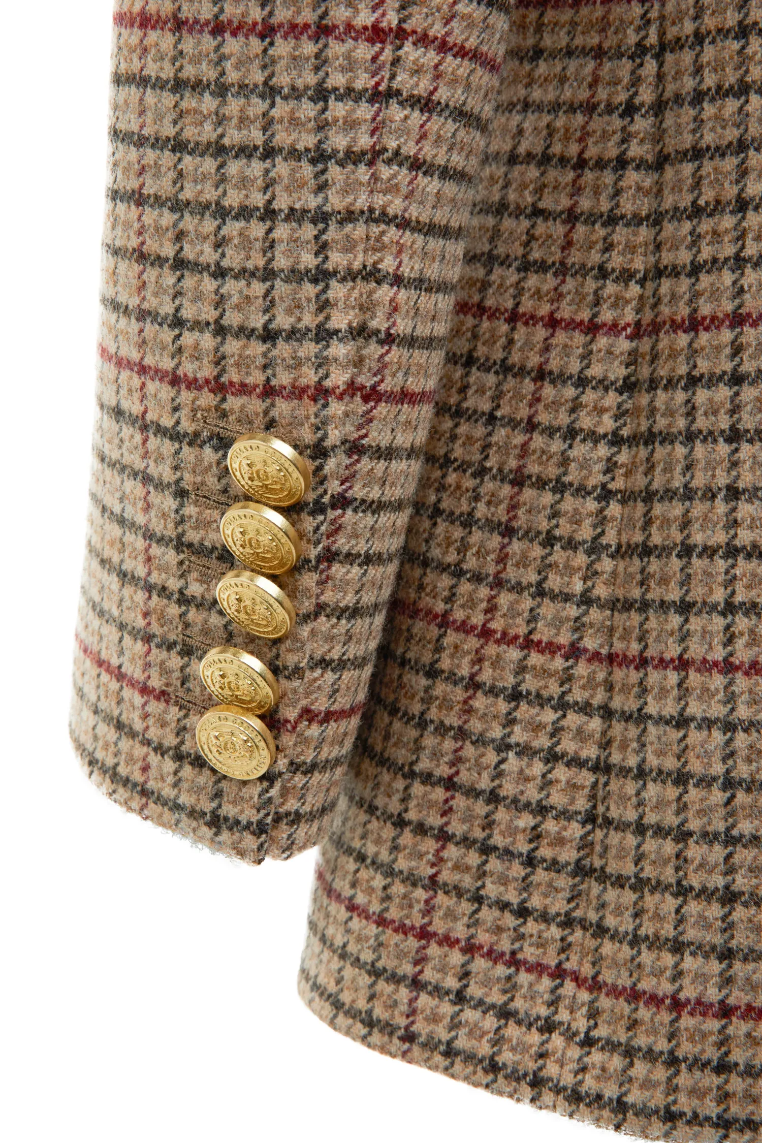 Clearance Double Breasted Blazer (Charlton Tweed) Women Blazers|Tailoring