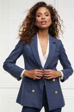 Outlet Double Breasted Blazer Women Blazers|Tailoring