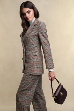 Outlet Double Breasted Blazer (Orange Windsor) Women Blazers|Tailoring