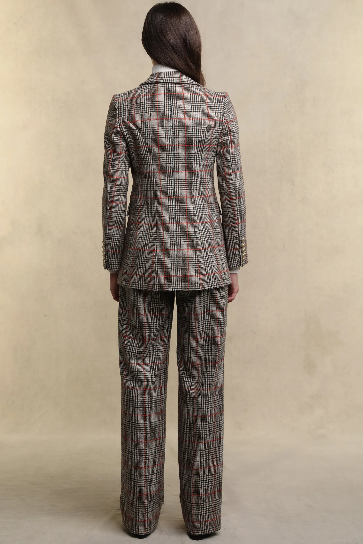 Outlet Double Breasted Blazer (Orange Windsor) Women Blazers|Tailoring