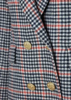 Fashion Double Breasted Blazer (Oyster Catcher) Women Blazers|Tailoring