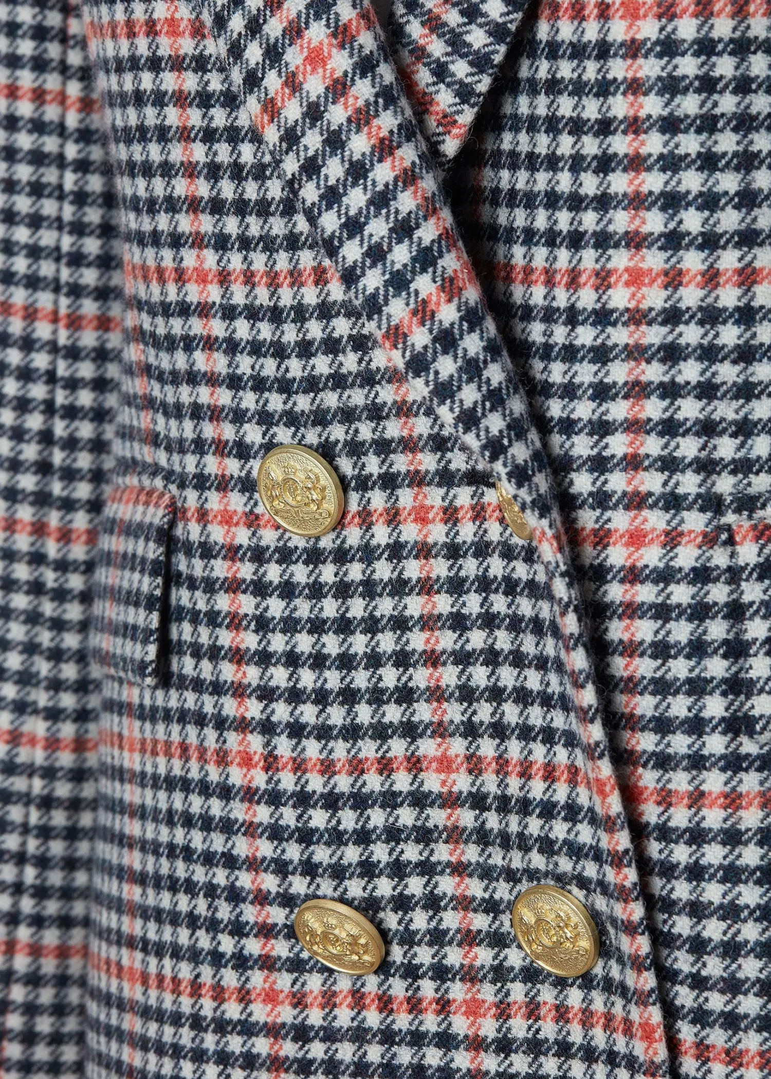 Fashion Double Breasted Blazer (Oyster Catcher) Women Blazers|Tailoring