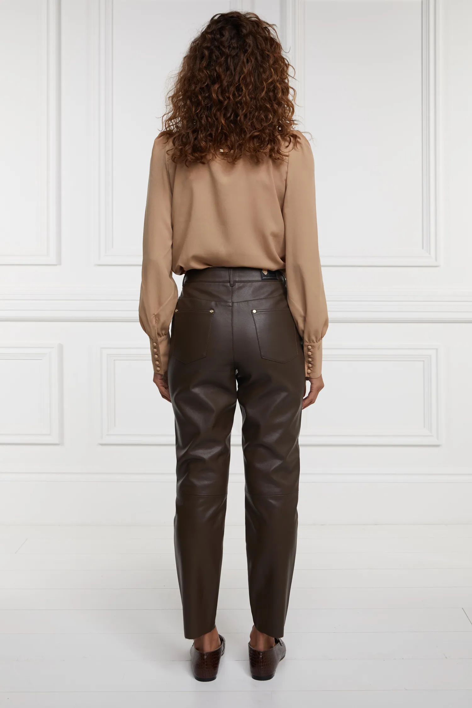 New Dunwick Faux Leather Pant Women Trousers