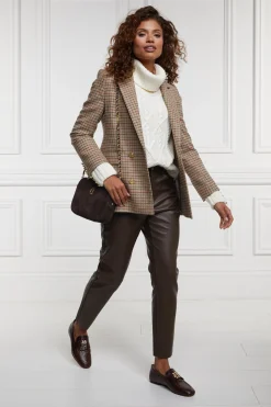 New Dunwick Faux Leather Pant Women Trousers