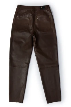 New Dunwick Faux Leather Pant Women Trousers