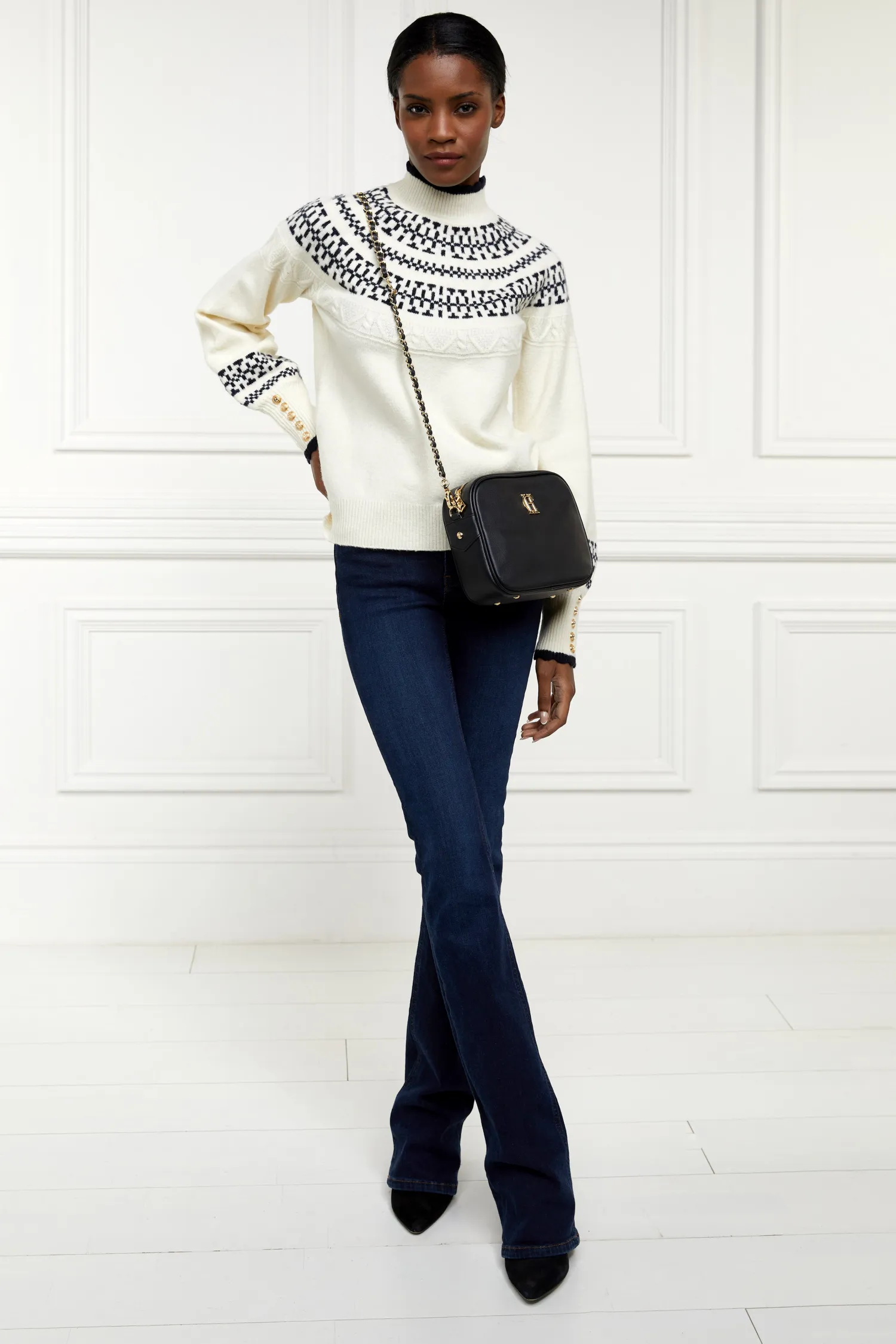 Discount Elodie Roll Neck Knit Women Knitwear