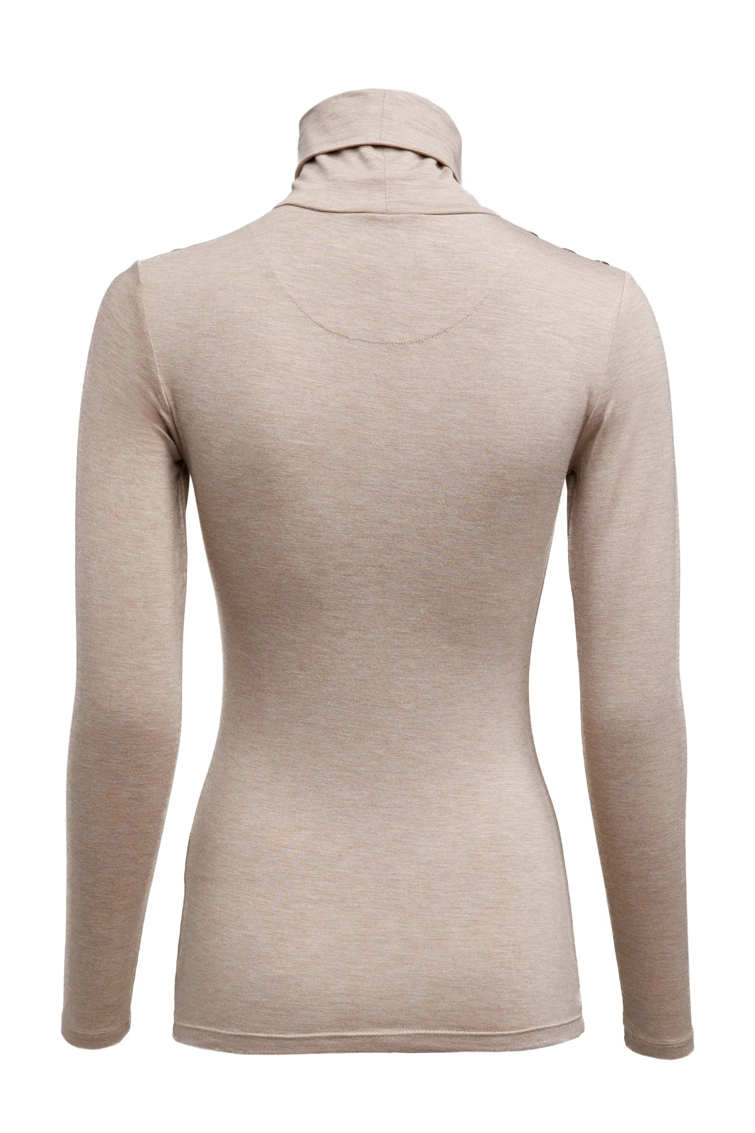 Discount Essential Roll Neck Women Tops