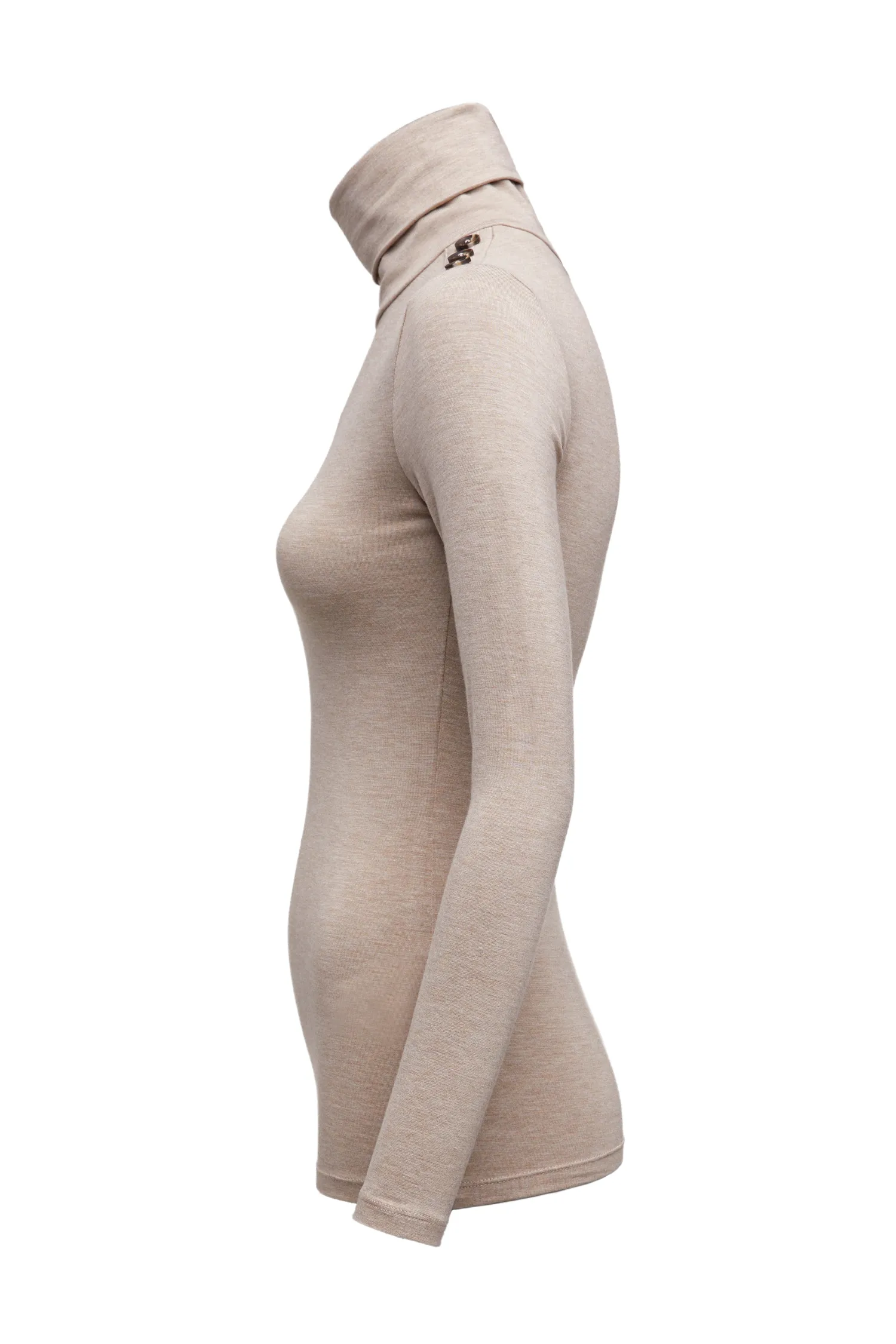 Discount Essential Roll Neck Women Tops