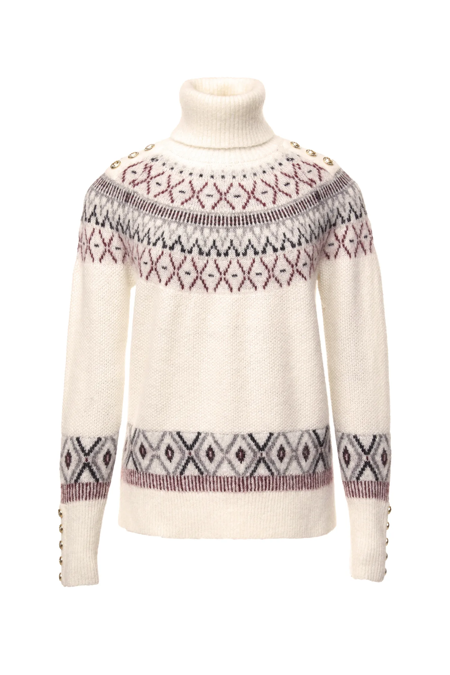 Discount Fairisle Knit Women Knitwear