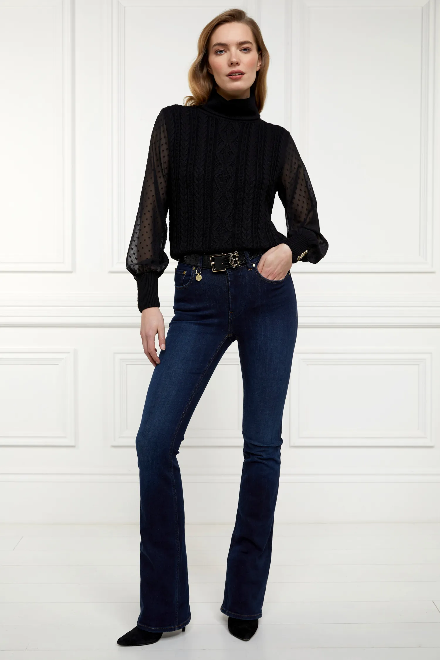 Discount Featherton Roll Neck Knit Women Knitwear