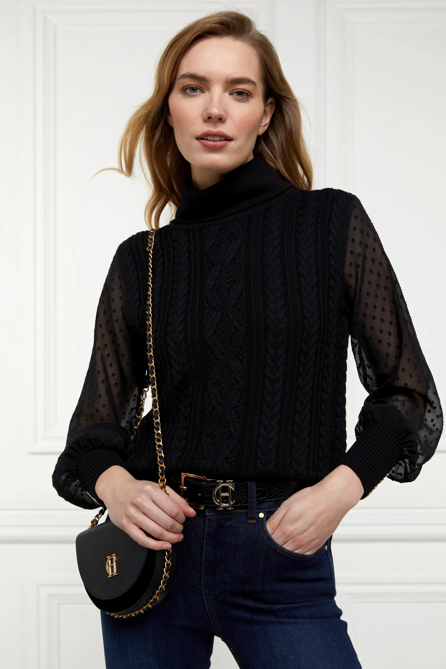 Discount Featherton Roll Neck Knit Women Knitwear