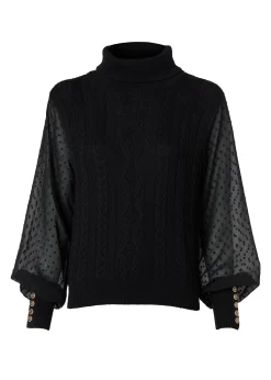 Discount Featherton Roll Neck Knit Women Knitwear