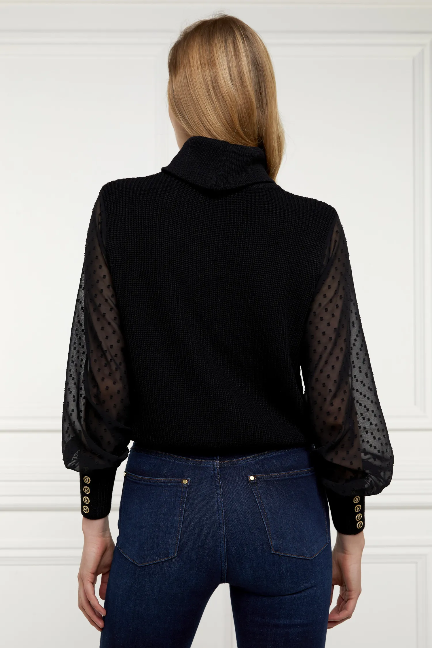Discount Featherton Roll Neck Knit Women Knitwear