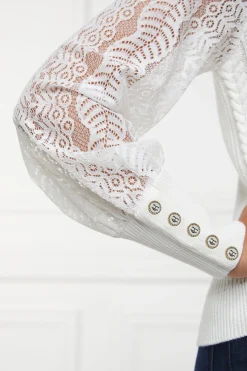 Fashion Featherton V-Neck Knit Women Knitwear