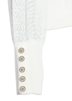 Fashion Featherton V-Neck Knit Women Knitwear