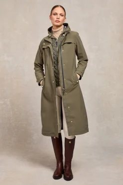 Hot Folgate Rain Coat (Soft Khaki) Women Coats