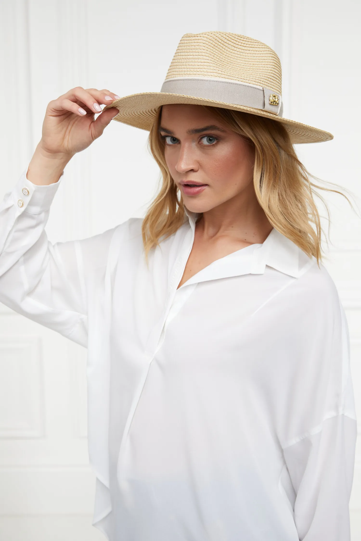Online Francesca Hat (Natural Taupe) Women Hats & Headbands|Hats & Headbands