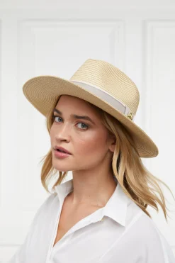 Online Francesca Hat (Natural Taupe) Women Hats & Headbands|Hats & Headbands