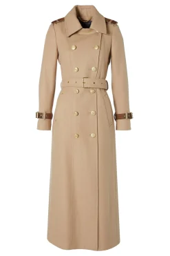 Fashion Full Length Chelsea Trench Coat Women Trench Coats|Tailoring