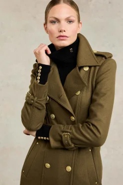 Fashion Full Length Chelsea Trench Coat Women Trench Coats|Coats