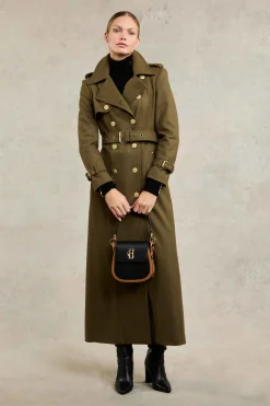 Fashion Full Length Chelsea Trench Coat Women Trench Coats|Coats