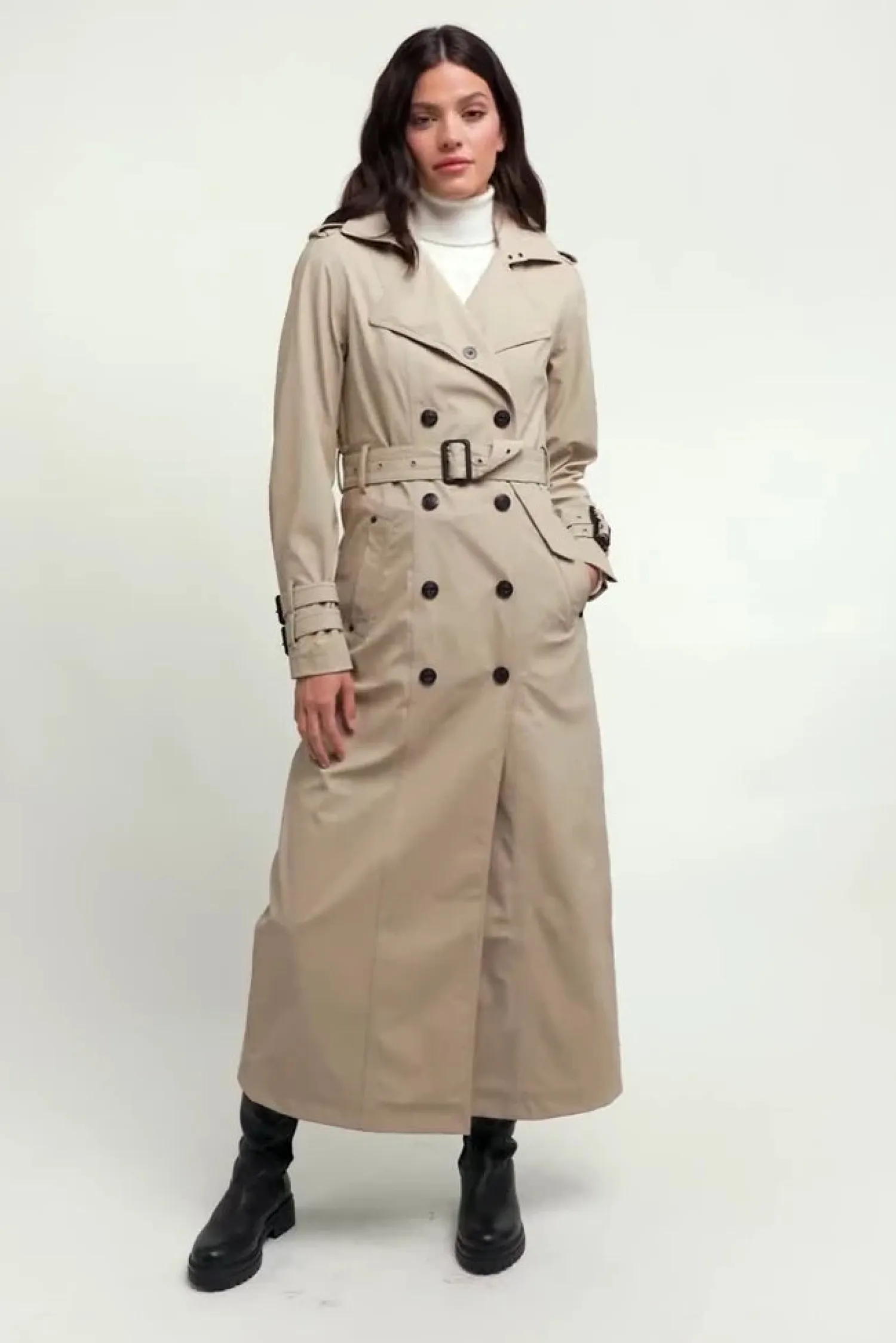 Online Full Length Kendal Waterproof Trench Coat Women Trench Coats|Coats