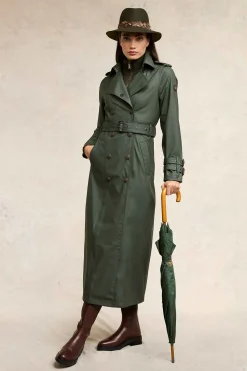 New Full Length Kendal Waterproof Trench Coat Women Trench Coats|Coats