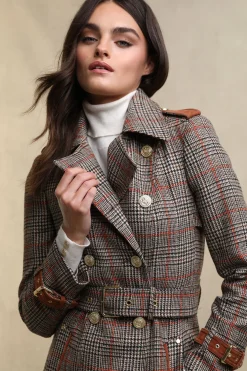 Outlet Full Length Marlborough Trench Coat (Orange Windsor) Women Trench Coats|Coats