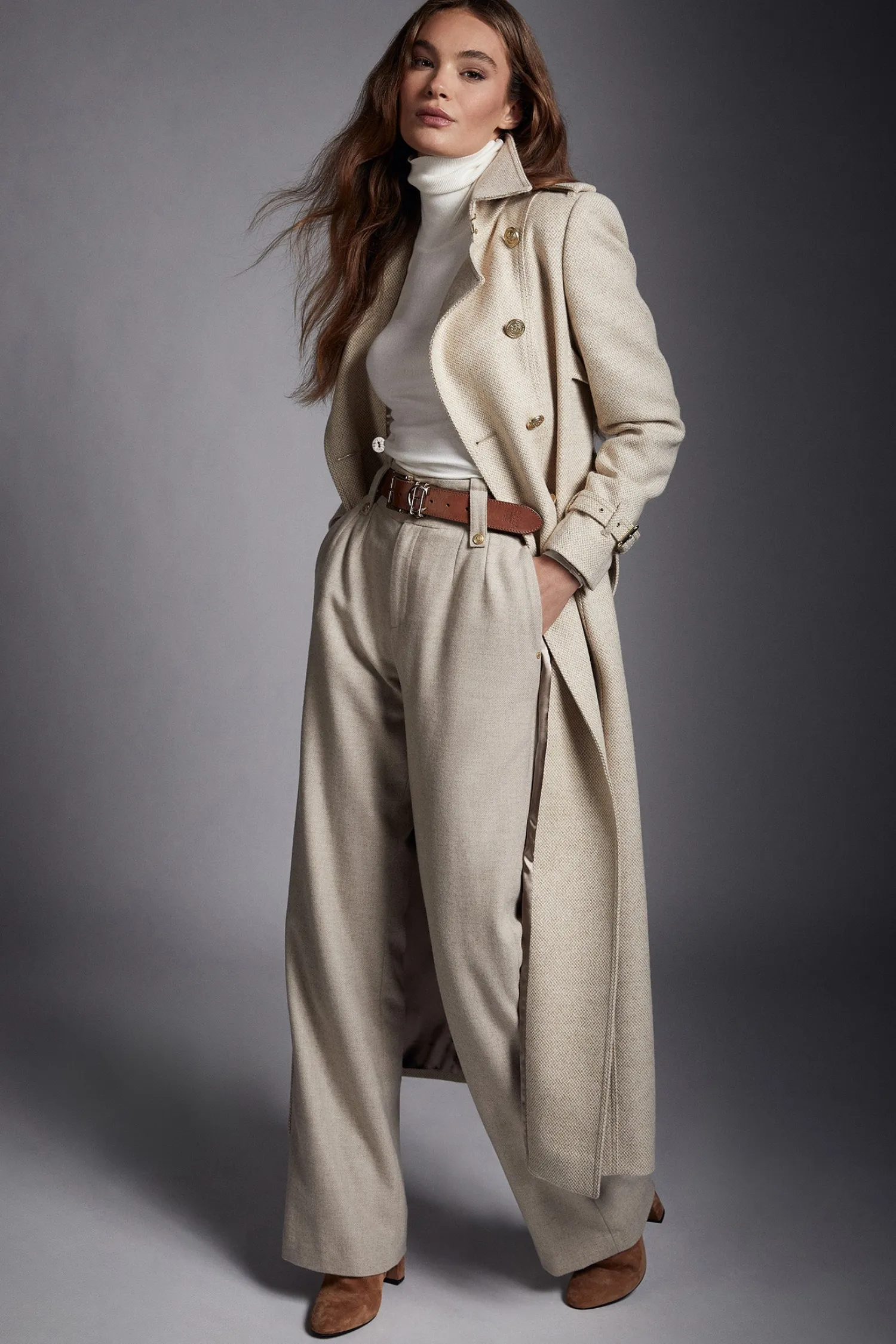 Discount Full Length Marlborough Trench Coat Women Trench Coats|Coats