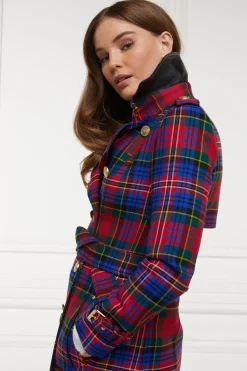 Discount Full Length Marlborough Trench Coat (Macpherson Tartan) Women Trench Coats|Coats