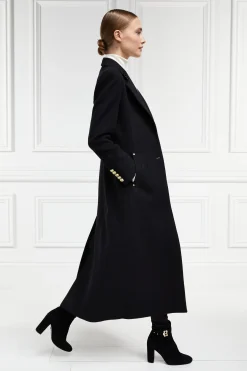 Best Full Length Regency Coat (Soft Black) Women Coats|Tailoring