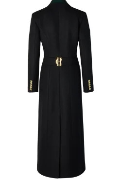 Sale Full Length Regency Coat (Soft Navy Blackwatch) Women Coats|Tailoring