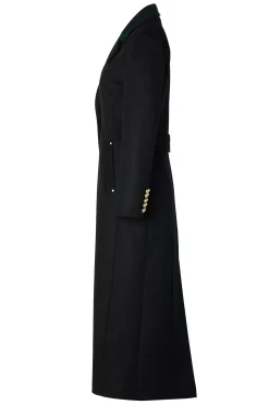 Sale Full Length Regency Coat (Soft Navy Blackwatch) Women Coats|Tailoring